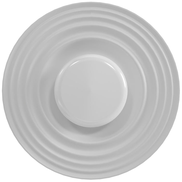 Wall Sconce Avenue Lighting HF7998-WHT Cosmopolitan 14"W 5-CCT Round LED Wall Sconce in White Avenue Lighting