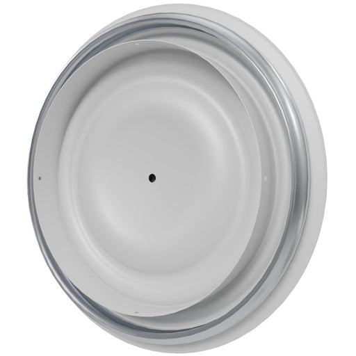 Wall Sconce Avenue Lighting HF7999-WHT Cosmopolitan 12"W 5-CCT Round LED Wall Sconce in White Avenue Lighting