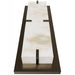Wall Sconce Avenue Lighting HF2920-AB Sedona 20"H Alabaster Wall Sconce in Aged Brass in Alabaster / Aged Brass Avenue Lighting