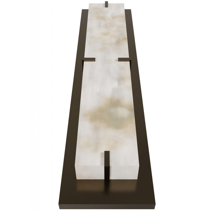 Wall Sconce Avenue Lighting HF2930-AB Sedona 28"H Alabaster Wall Sconce in Aged Brass in Alabaster / Aged Brass Avenue Lighting