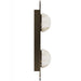 Wall Sconce Avenue Lighting HF2952-AB Sedona 20"H 2-Light Alabaster LED Wall Sconce in Aged Brass in Alabaster / Aged Brass Avenue Lighting