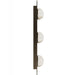 Wall Sconce Avenue Lighting HF2953-AB Sedona 30"H 3-Light Alabaster LED Wall Sconce in Aged Brass in Alabaster / Aged Brass Avenue Lighting