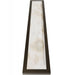 Wall Sconce Avenue Lighting HF2962-AB Sedona 36"H Alabaster 3-CCT LED Wall Sconce in Aged Brass in Alabaster / Aged Brass Avenue Lighting