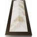 Wall Sconce Avenue Lighting HF2970-AB Sedona 20"H Alabaster 3-CCT LED Beveled Wall Sconce in Aged Brass in Alabaster / Aged Brass Avenue Lighting