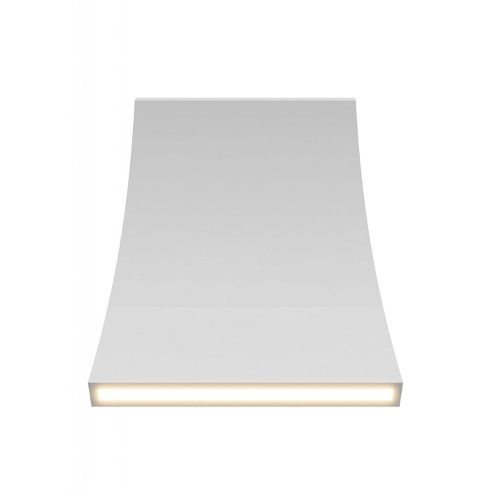 Wall Sconce Avenue Lighting HF1378-WHT Parker 11"H LED Wall Sconce in Paintable White Plaster Avenue Lighting