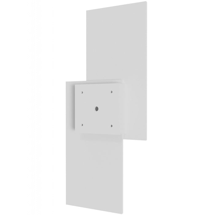 Wall Sconce Avenue Lighting HF1372-WHT Parker 21"H Double Panel LED Wall Sconce in Paintable White Plaster Avenue Lighting