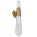Wall Sconce Avenue Lighting HF7402-AB Tribeca 33"H Wall Sconce in Aged Brass/White Glass Avenue Lighting