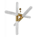 Pendant Light Avenue Lighting HF7433-AB Tribeca 3-Light 32"W Pendant in Aged Brass/White Glass Avenue Lighting
