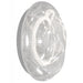 Outdoor Wall Light Avenue Lighting AV8007-CLR Avenue Outdoor 7"H 3000K LED Wall Sconce with Wavy Clear Glass Avenue Lighting