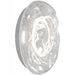 Outdoor Wall Light Avenue Lighting AV8010-CLR Avenue Outdoor 10"H 3000K LED Wall Sconce with Wavy Clear Glass Avenue Lighting