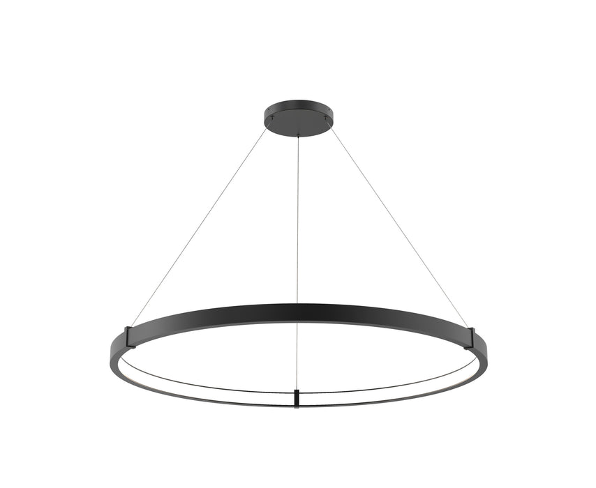 Eurofase 38135-019 Mucci 48" Matte Black LED Chandelier