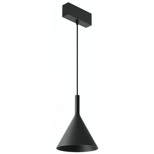 Track Lighting Avenue Lighting ML5559-BK Magnetix Cone-Shaped Mini LED Pendant 10W in Black Avenue Lighting