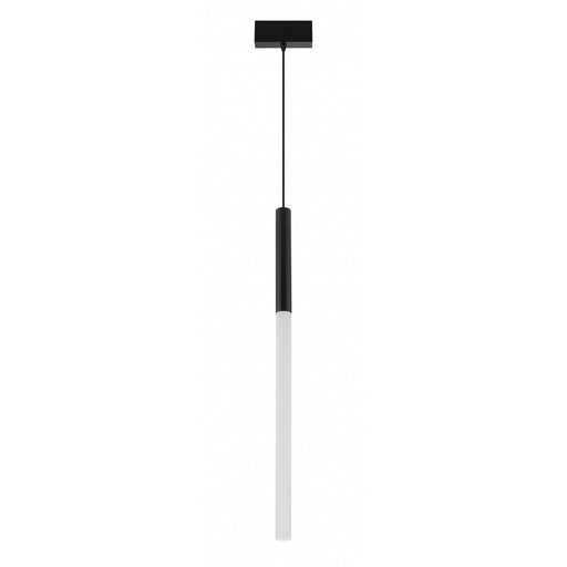 Track Lighting Avenue Lighting ML5558-BK Magnetix 14"H Mini LED Pendant/Acrylic White Diffuser 5W in Black Avenue Lighting