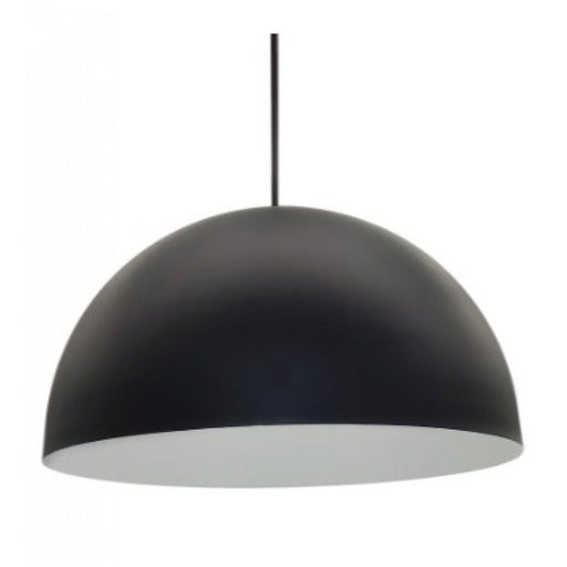 Track Lighting Avenue Lighting ML5562-BK-WHT Magnetix 12"W Dome-Shaped LED Pendant 10W in Black/White Avenue Lighting