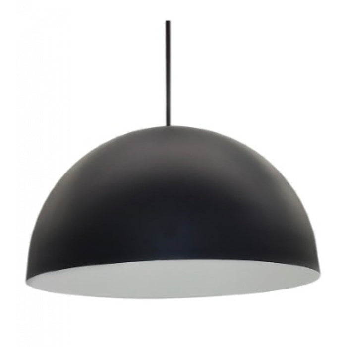 Track Lighting Avenue Lighting ML5562-BK-WHT Magnetix 12"W Dome-Shaped LED Pendant 10W in Black/White Avenue Lighting