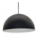 Track Lighting Avenue Lighting ML5562-BK-WHT Magnetix 12"W Dome-Shaped LED Pendant 10W in Black/White Avenue Lighting
