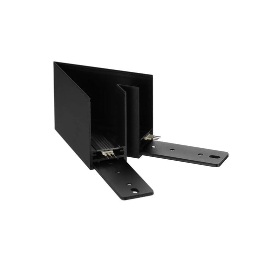 Track Lighting Avenue Lighting ML1000-SM-BK Magnetix Surface Mount 45 Degree Corner in Black Avenue Lighting