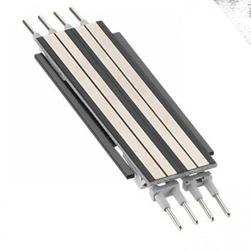 Track Lighting Avenue Lighting ML-POWERCONNECT Magnetix Power Plate 23.5" For 2 Straight Lines in Black Avenue Lighting