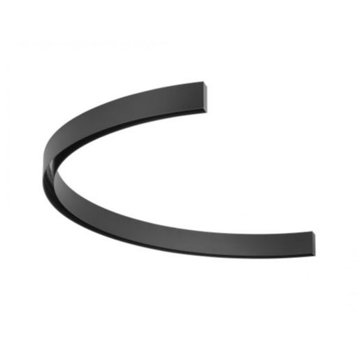 Track Lighting Avenue Lighting ML180-CSM-BLK Magnetix 1/2 Curved Track 39.5"L 200W Max in Black Avenue Lighting