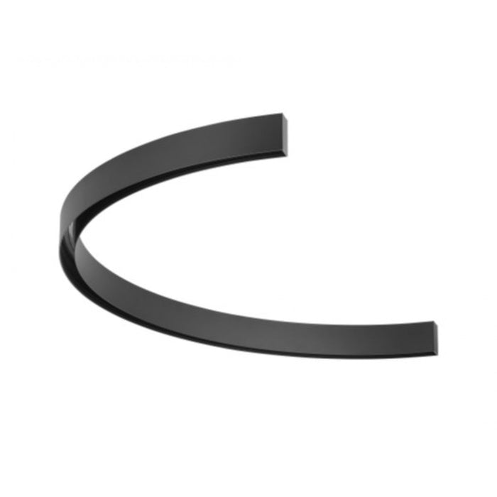 Track Lighting Avenue Lighting ML180-CSM-BLK Magnetix 1/2 Curved Track 39.5"L 200W Max in Black Avenue Lighting