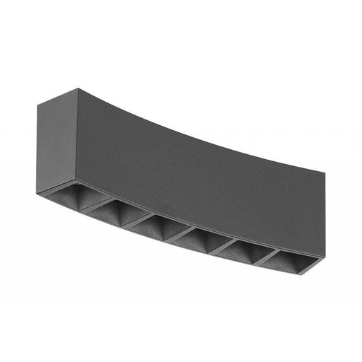 Track Lighting Avenue Lighting ML006-CSM-BLK Magnetix 5"W Curved LED Light in Black Avenue Lighting