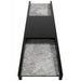 Outdoor Wall Light Avenue Lighting AV5618-BLK Avenue Outdoor 18"H Rectangular Panel LED Wall Sconce in Black Natural Stone Avenue Lighting