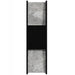 Outdoor Wall Light Avenue Lighting AV5618-BLK Avenue Outdoor 18"H Rectangular Panel LED Wall Sconce in Black Natural Stone Avenue Lighting