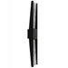 Outdoor Wall Light Avenue Lighting AV5636-BLK Avenue Outdoor 36"H Rectangular Panel LED Wall Sconce in Black Natural Stone Avenue Lighting