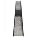 Outdoor Wall Light Avenue Lighting AV5636-BLK Avenue Outdoor 36"H Rectangular Panel LED Wall Sconce in Black Natural Stone Avenue Lighting
