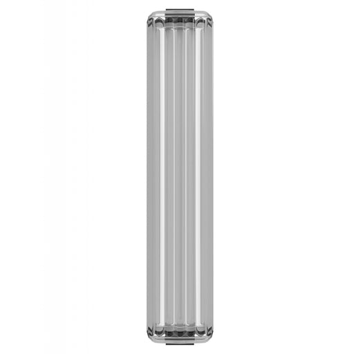 Lighting Fixture Avenue Lighting G400 Fremont Light Bar in Black/Ribbed Glass in Frosted Clear Avenue Lighting