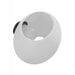 Lighting Fixture Avenue Lighting G301 Fremont 1-Light in Black/White Glass Avenue Lighting