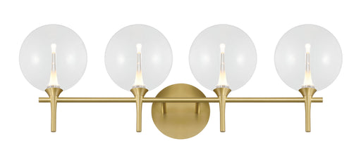 Eurofase 48916-011 Iissa 4-Light Gold LED Vanity Light