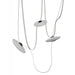 Pendant Light Avenue Lighting HF7203-G201-IVY Fremont Belt 3-Light 275"L Pendant in Ivory/White Glass Disc Avenue Lighting