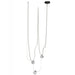 Pendant Light Avenue Lighting HF7203-G301-IVY Fremont Belt 3-Light 275"L Pendant in Ivory/White Glass Open Globes Avenue Lighting