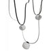Pendant Light Avenue Lighting HF7203-G301-BLK Fremont Belt 3-Light 275"L Pendant in Black/White Glass Open Globes Avenue Lighting