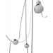Pendant Light Avenue Lighting HF7207-G301-IVY Fremont Belt 7-Light 826"L Pendant in Ivory/White Glass Open Globes Avenue Lighting