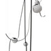 Pendant Light Avenue Lighting HF7207-G301-BLK Fremont Belt 7-Light 826"L Pendant in Black/White Glass Open Globes Avenue Lighting