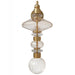 Wall Sconce Avenue Lighting HF8900-AB Avra 22"H Wall Sconce in Aged Brass/Clear Glass Avenue Lighting