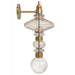 Wall Sconce Avenue Lighting HF8900-AB Avra 22"H Wall Sconce in Aged Brass/Clear Glass Avenue Lighting