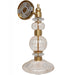 Wall Sconce Avenue Lighting HF8901-AB Avra 20"H LED Wall Sconce in Aged Brass/Clear Glass Avenue Lighting