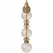 Wall Sconce Avenue Lighting HF8903-AB Avra 27"H LED Wall Sconce in Aged Brass/Opalescent Glass Avenue Lighting