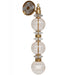 Wall Sconce Avenue Lighting HF8903-AB Avra 27"H LED Wall Sconce in Aged Brass/Opalescent Glass Avenue Lighting