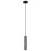 Pendant Light Avenue Lighting HF1080-LDG Cicada 15"H LED Pendant in Knurled Light Grey and Dark Grey in Dark Grey With Knurled Light Grey Avenue Lighting
