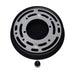 Pendant Light Avenue Lighting HF1080-LDG Cicada 15"H LED Pendant in Knurled Light Grey and Dark Grey in Dark Grey With Knurled Light Grey Avenue Lighting