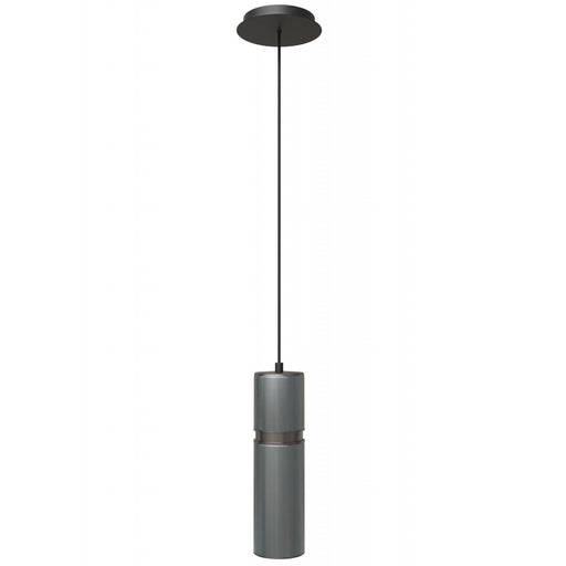 Pendant Light Avenue Lighting HF1073-LDG Cicada 10"H LED Pendant in Knurled Dark Grey and Pewter in Knurled Dark Grey With Pewter Avenue Lighting
