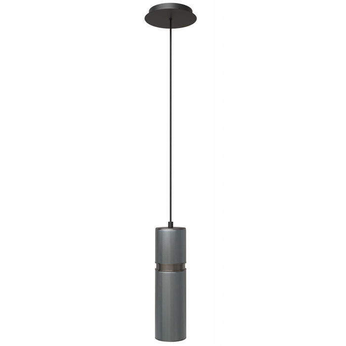 Pendant Light Avenue Lighting HF1073-LDG Cicada 10"H LED Pendant in Knurled Dark Grey and Pewter in Knurled Dark Grey With Pewter Avenue Lighting
