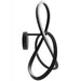 Wall Sconce Avenue Lighting HF5080-BK Windsor 24"W Spiral Ring 5-CCT LED Wall Sconce in Black Avenue Lighting