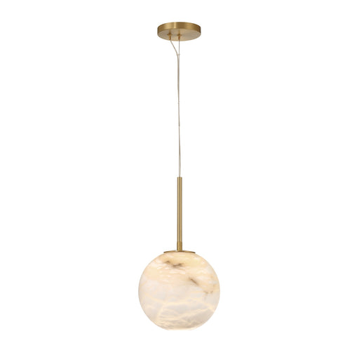 Eurofase 47748-019 Kepler 8" Gold LED Pendant Light