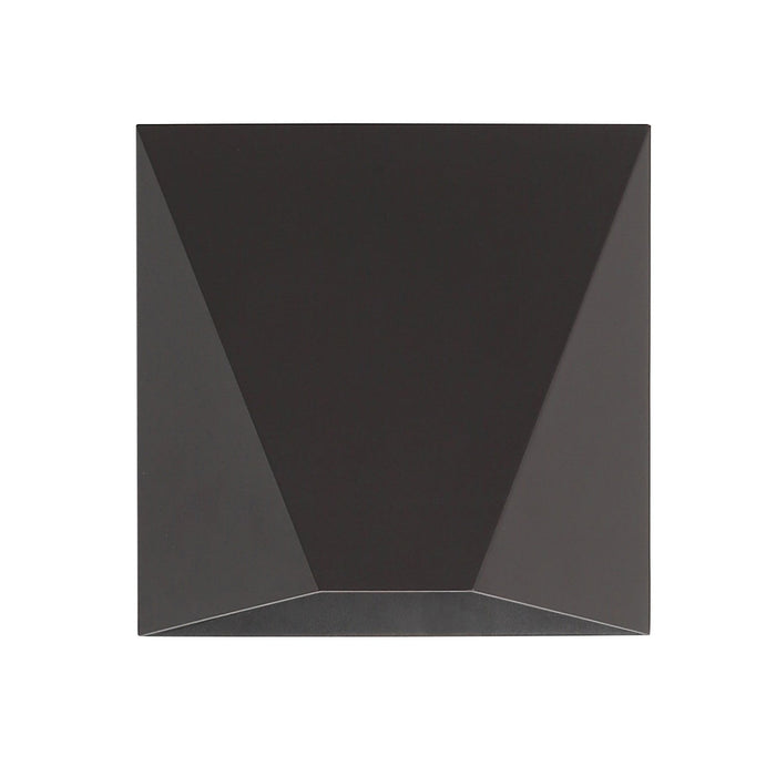 Outdoor Wall Light Avenue Lighting AV10001-DBZ Avenue Outdoor 8"W Geometric Shape Up/Down LED Wall Sconce in Dark Bronze Avenue Lighting