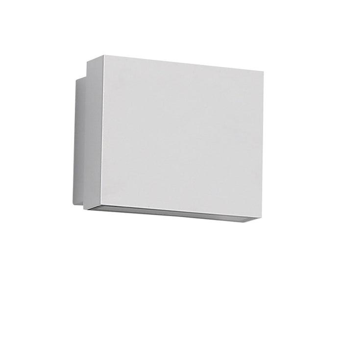 Outdoor Wall Light Avenue Lighting AV10002-WHT Avenue Outdoor 5" Square Up/Down LED Wall Sconce in White Avenue Lighting
